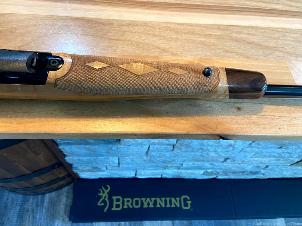 Browning X bolt medallion 6.5  AAA TIGER MAPLE 22" bolt action rifle RARE-img-23