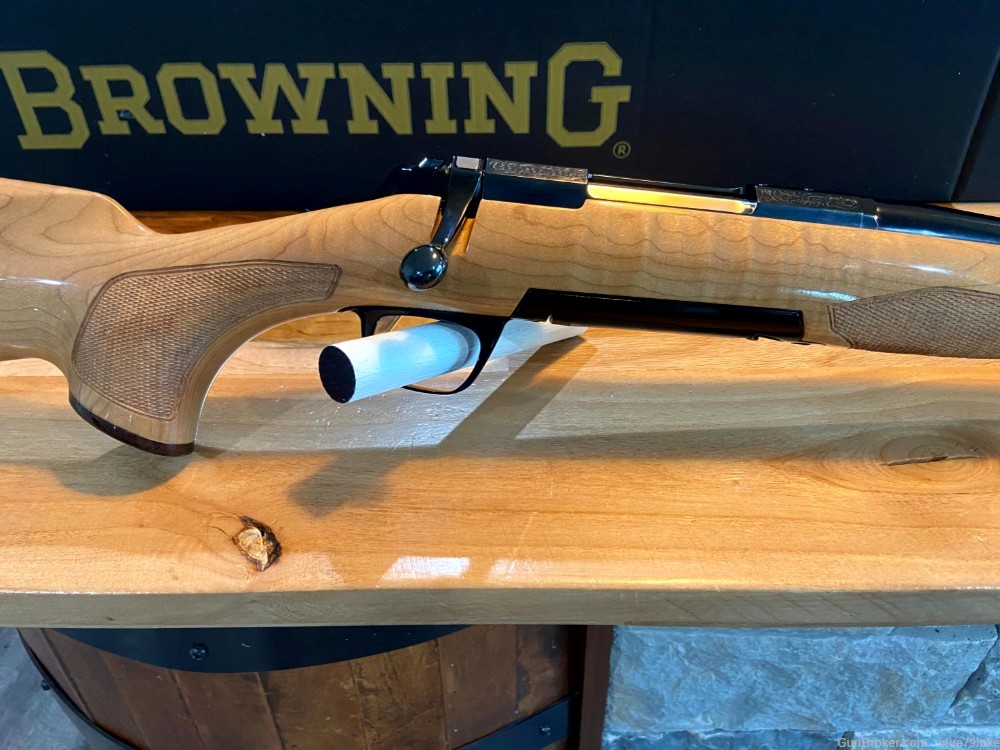 Browning X bolt medallion 6.5  AAA TIGER MAPLE 22" bolt action rifle RARE-img-3