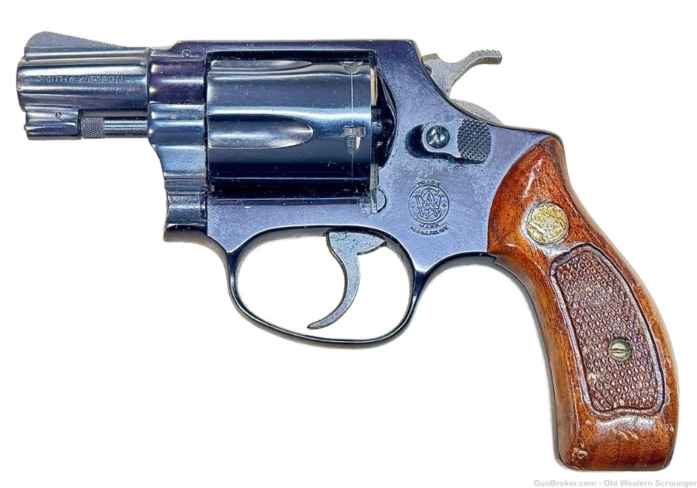 Smith & Wesson Model 37 Airweight revolver, blue, 2” .38 Special C&R-img-0
