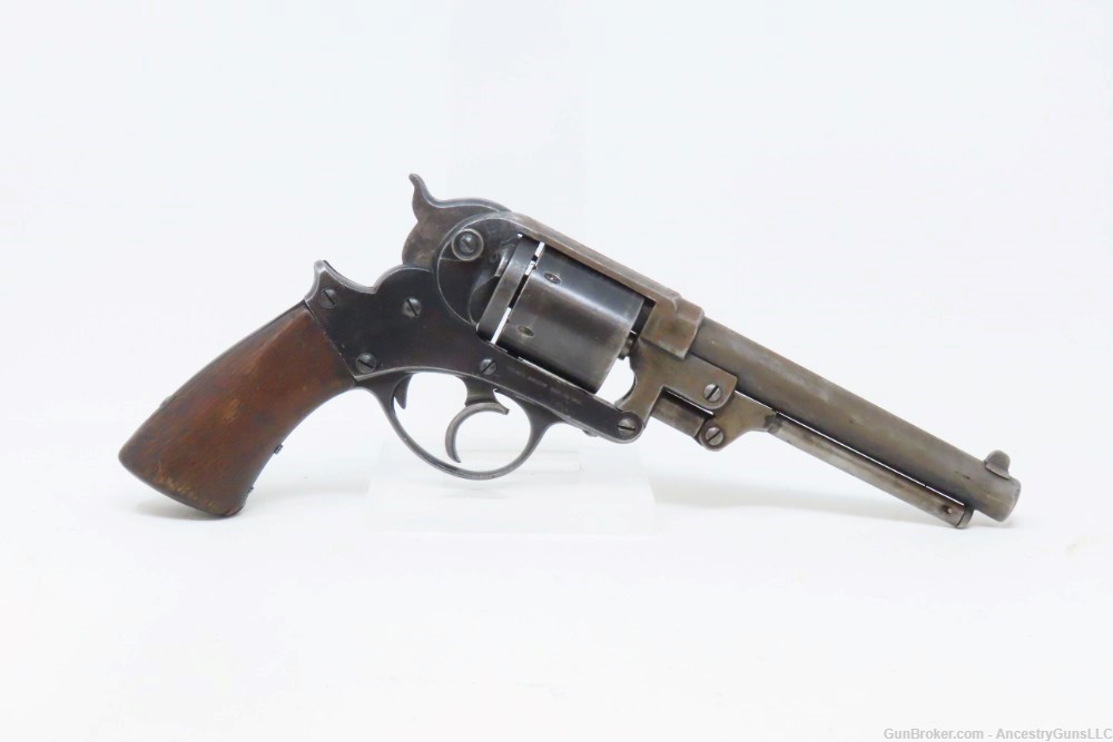 CIVIL WAR Era Antique STARR ARMS M1858 “ARMY” .44 CF Conversion Revolver   -img-14