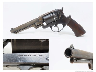 CIVIL WAR Era Antique STARR ARMS M1858 “ARMY” .44 CF Conversion Revolver   