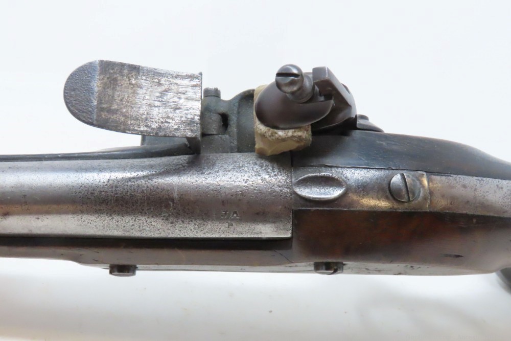 1837 Antique ASA WATERS U.S. M1836 .54 Military DRAGOON FLINTLOCK Pistol   -img-8