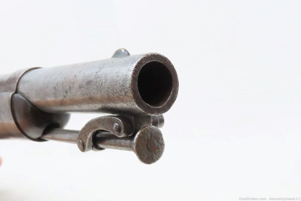 1837 Antique ASA WATERS U.S. M1836 .54 Military DRAGOON FLINTLOCK Pistol   -img-6