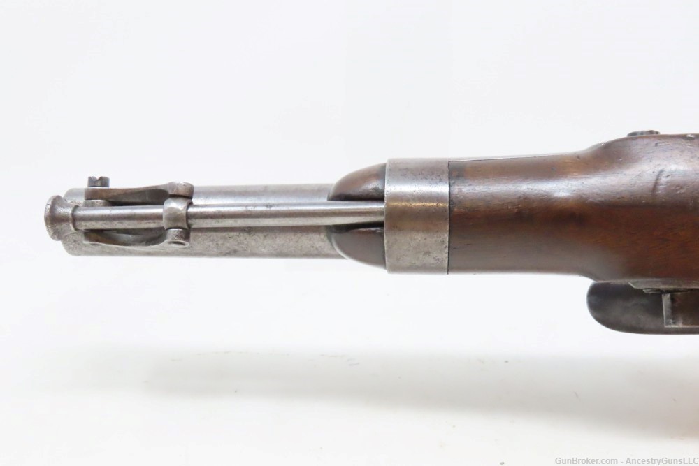 1837 Antique ASA WATERS U.S. M1836 .54 Military DRAGOON FLINTLOCK Pistol   -img-15