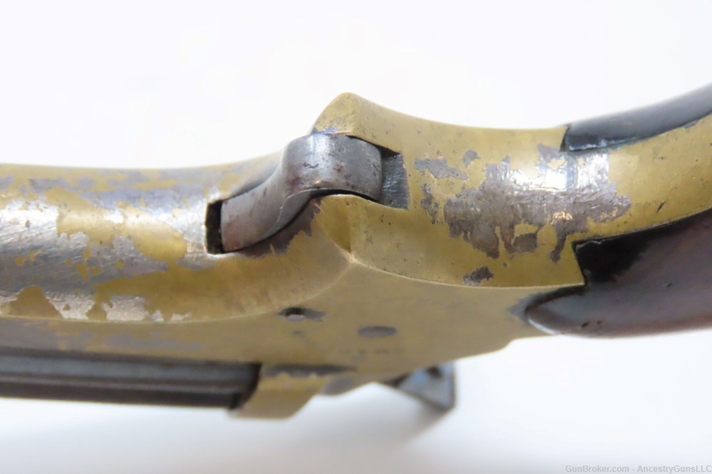 CIVIL WAR Era/WILD WEST Antique C. SHARPS .22 Cal. Rimfire PEPPERBOX Pistol-img-11