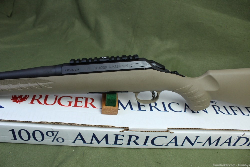 LNIB Ruger American Ranch FDE 5.56 16.12" Bbl Compact Bolt Action 6965-img-5