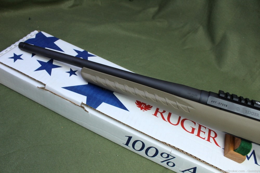 LNIB Ruger American Ranch FDE 5.56 16.12" Bbl Compact Bolt Action 6965-img-6