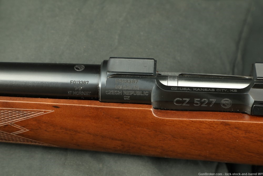 CZ 527 Varmint .17 Hornet 24” Bolt Action Sporting Rifle w/ Factory Box-img-30