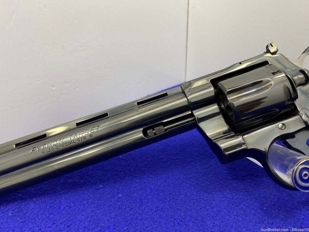 1982 Colt Python Target .38spl *ULTRA-SCARCE TARGET MODEL* 1 of only 3,489*-img-5