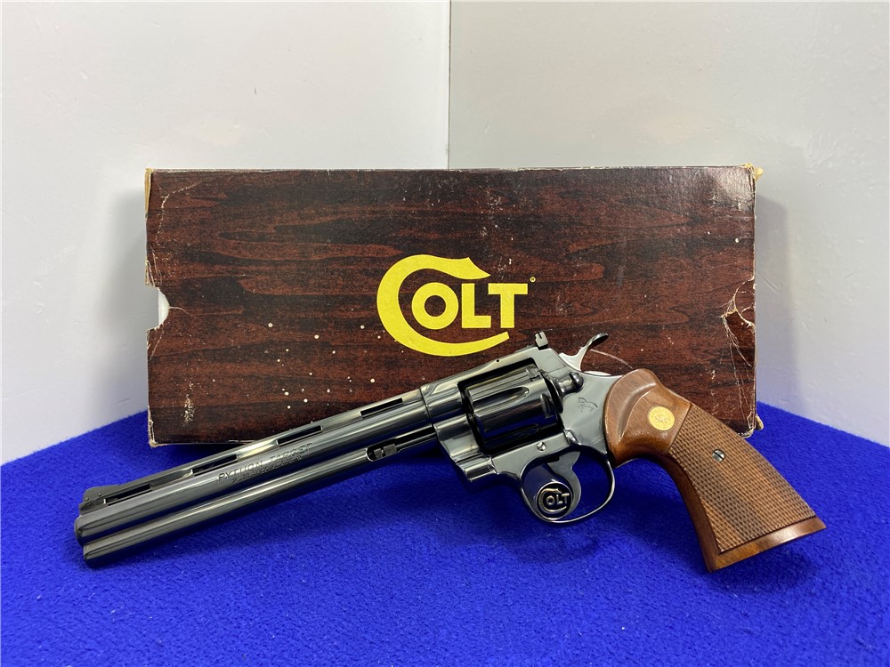 1982 Colt Python Target .38spl *ULTRA-SCARCE TARGET MODEL* 1 of only 3,489*-img-0