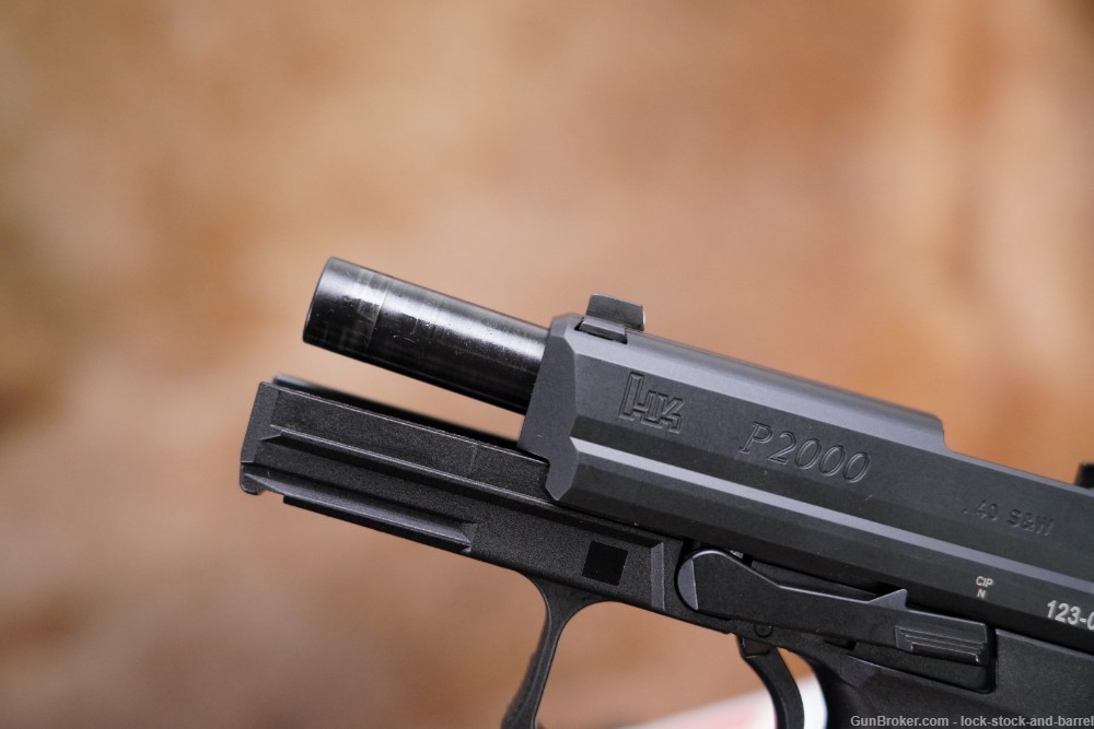 Heckler & Koch HK P2000  V2 .40 S&W 3.66" DA/SA Semi-Auto Pistol, 2022-img-14