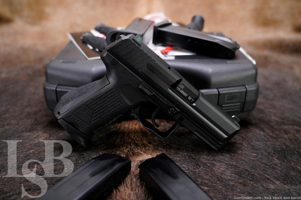 Heckler & Koch HK P2000  V2 .40 S&W 3.66" DA/SA Semi-Auto Pistol, 2022-img-0