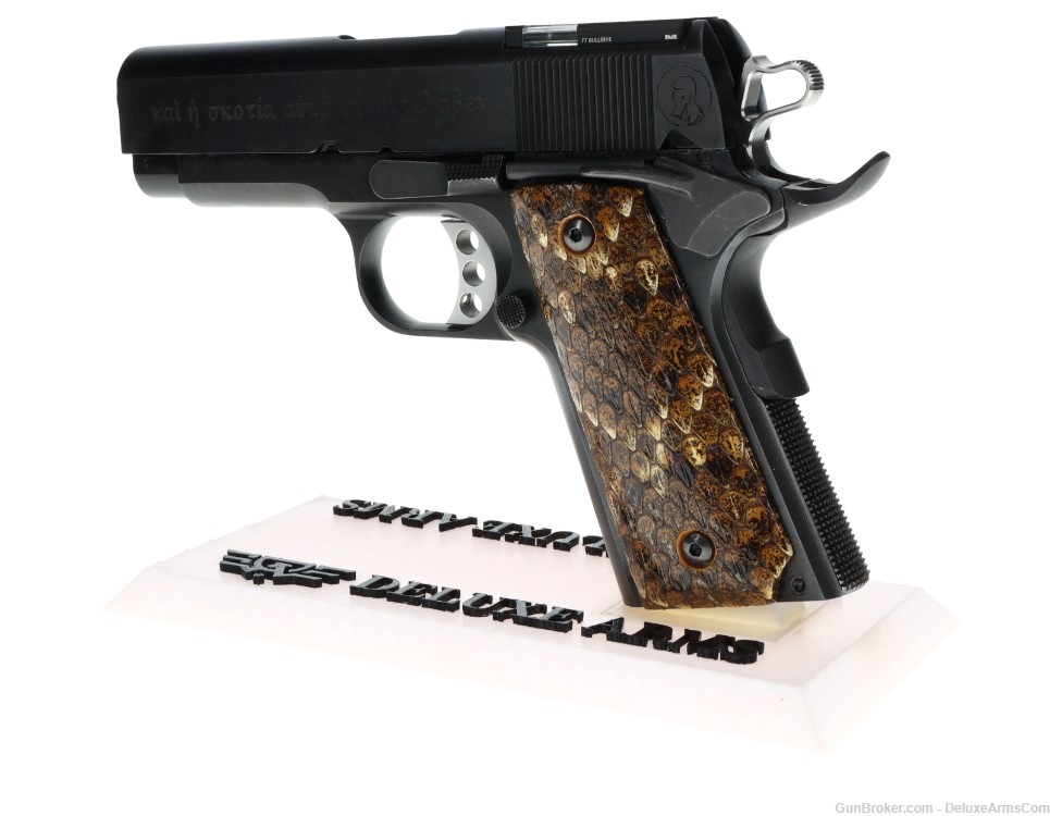 NEW "The Light Shining in Darkness" 1-of-25 Compact 1911 45 ACP Rare Pistol-img-10