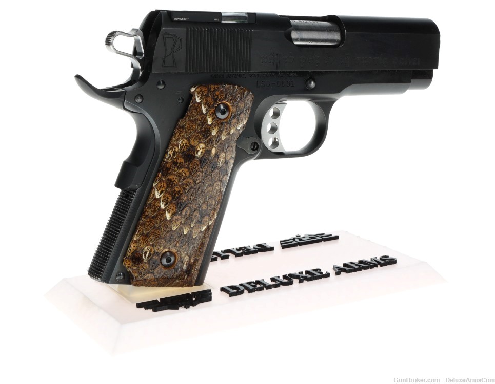 NEW "The Light Shining in Darkness" 1-of-25 Compact 1911 45 ACP Rare Pistol-img-14