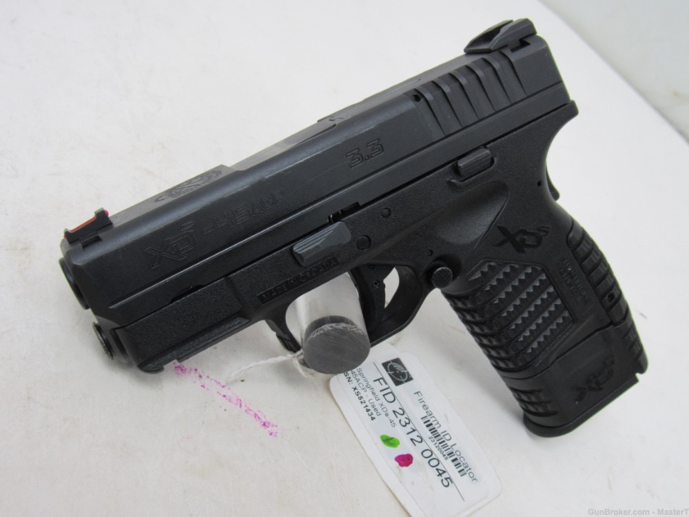 Springfield Armory XDS-45 3.3 $.01 Start No Reserve 45 acp-img-0