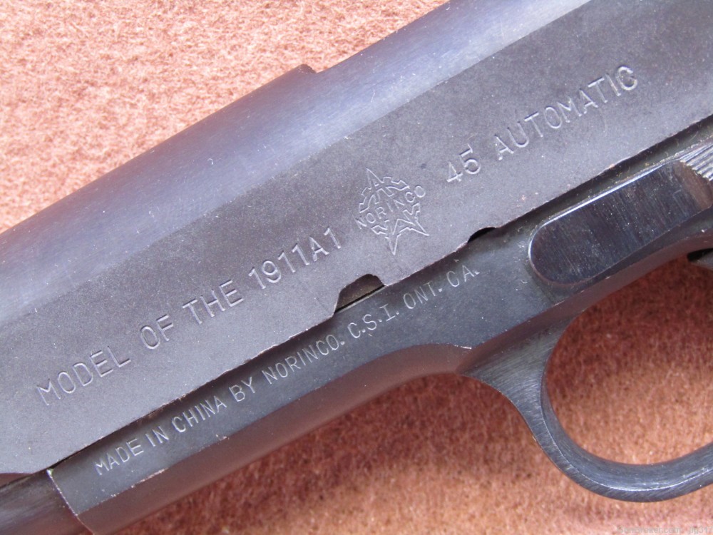 Norinco 1911 A1 45 ACP Semi Auto Pistol Thumb Safety 2x 7 RD Mags-img-13
