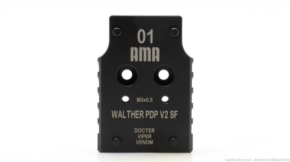 WALTHER PDP V2 SF | DOCTER / VIPER / VENOM ADAPTOR PLATE-img-2
