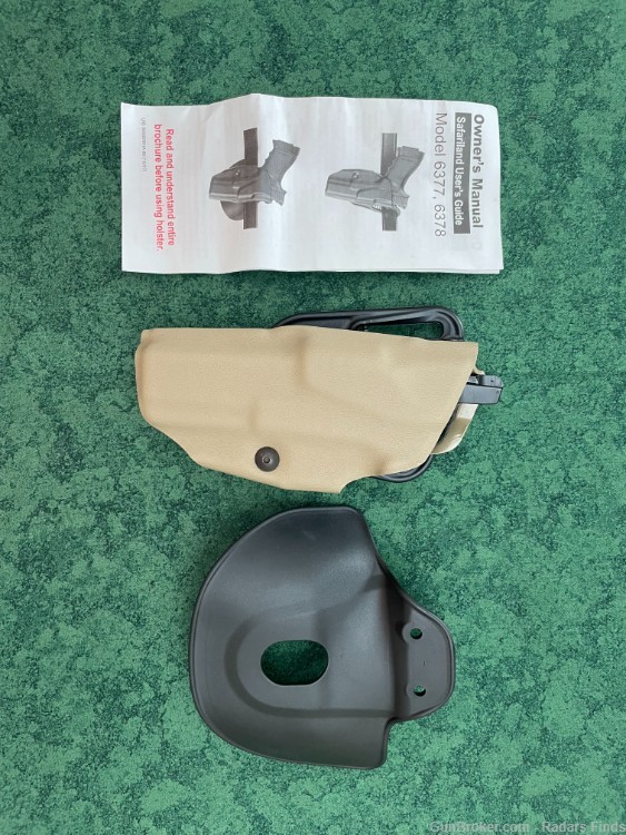 Safariland LEFT HAND #6377 holster for Glock 20 and or 21-img-2