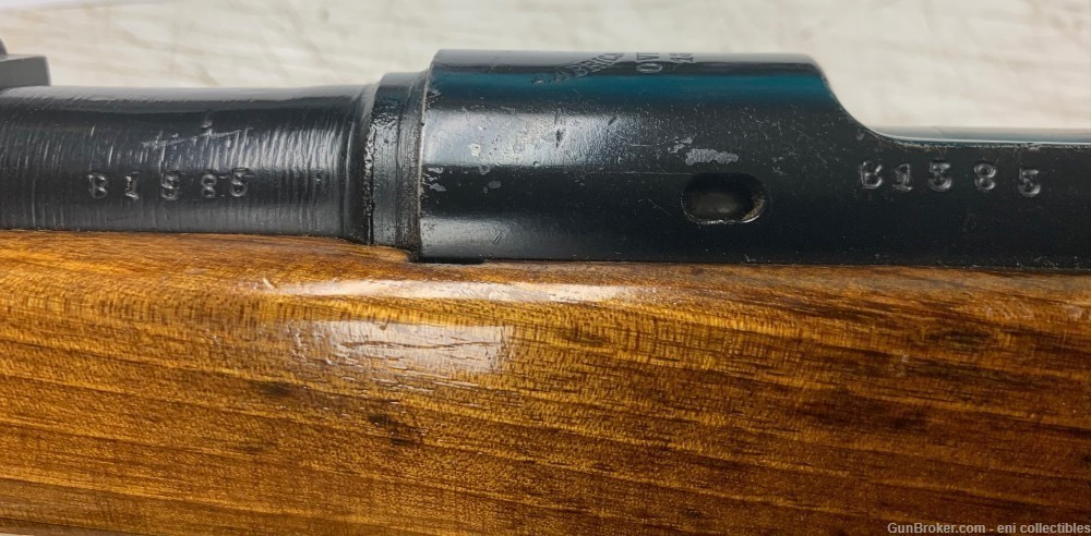 Oviedo 1898 Spanish Mauser 7mm Sport conversion with added dove tail sight-img-2