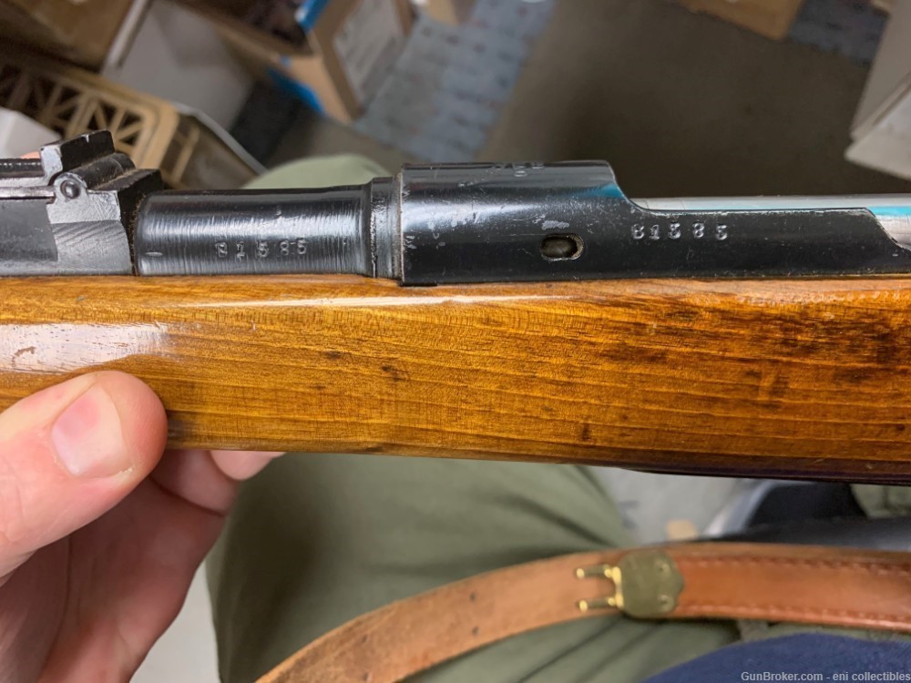 Oviedo 1898 Spanish Mauser 7mm Sport conversion with added dove tail sight-img-8