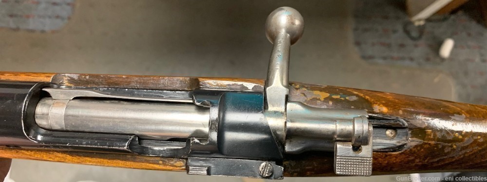 Oviedo 1898 Spanish Mauser 7mm Sport conversion with added dove tail sight-img-3