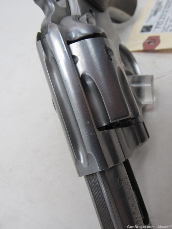 Ruger Police Service Six Stainless 357 mag 1977 w/2.75”Brl No Reserve-img-3