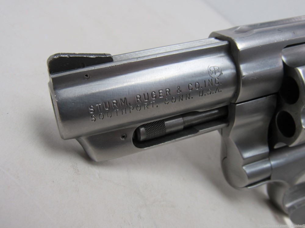 Ruger Police Service Six Stainless 357 mag 1977 w/2.75”Brl No Reserve-img-1