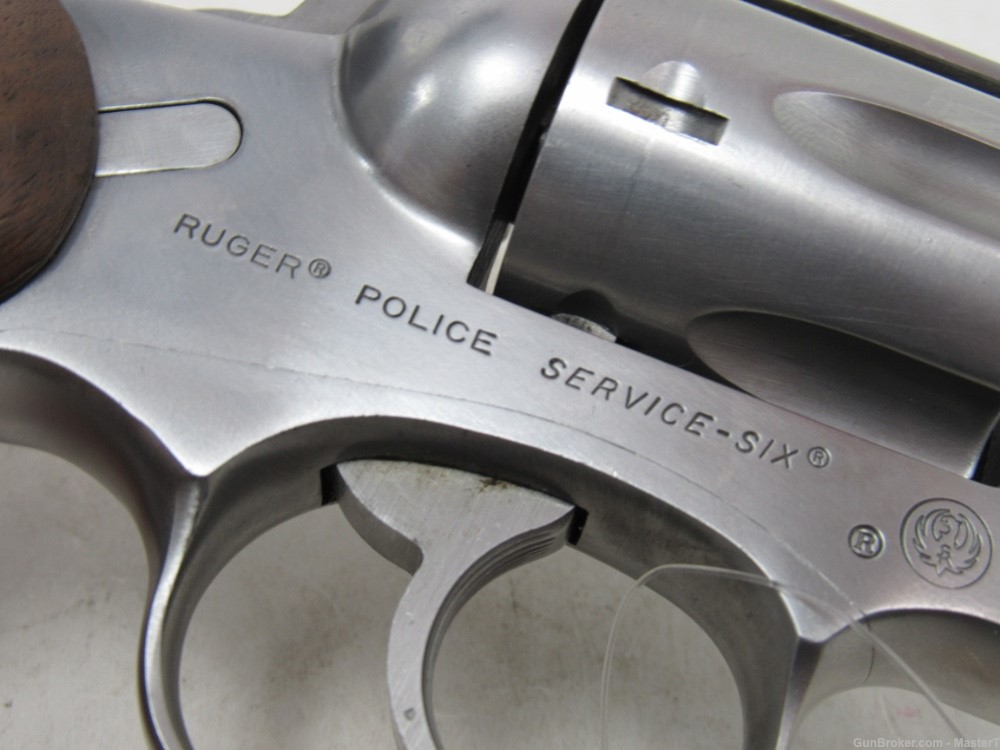 Ruger Police Service Six Stainless 357 mag 1977 w/2.75”Brl No Reserve-img-14