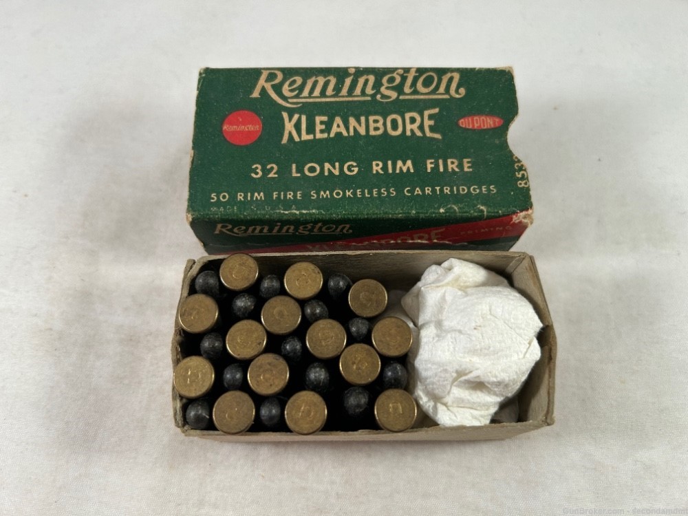 32 Long Rim Fire Ammo Remington 28 Rounds 32 RF Long-img-0