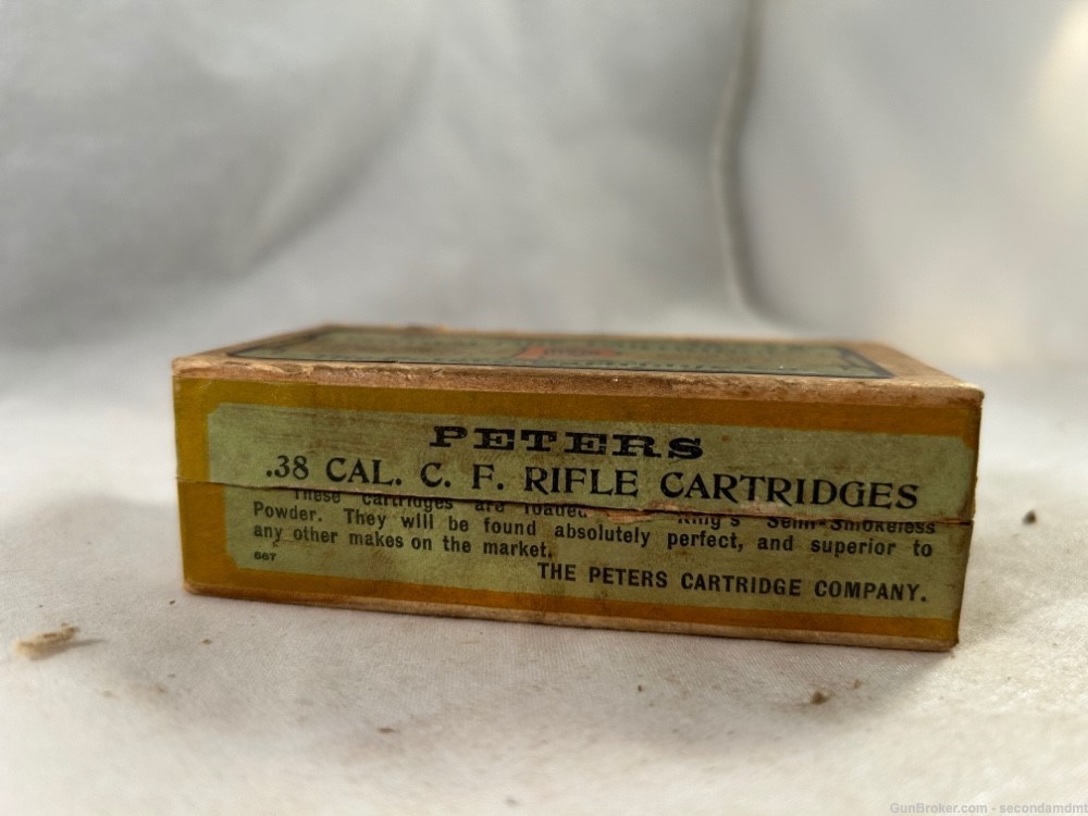 38 S&W Ammo Collectors Peters 145gr 50rds NICE-img-6