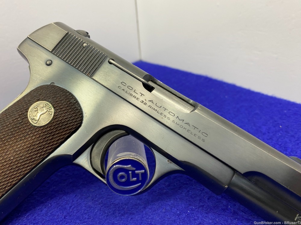 1935 Colt 1903 .32 ACP Blue 3 3/4" *CLASSIC POCKET HAMMERLESS TYPE IV*-img-17
