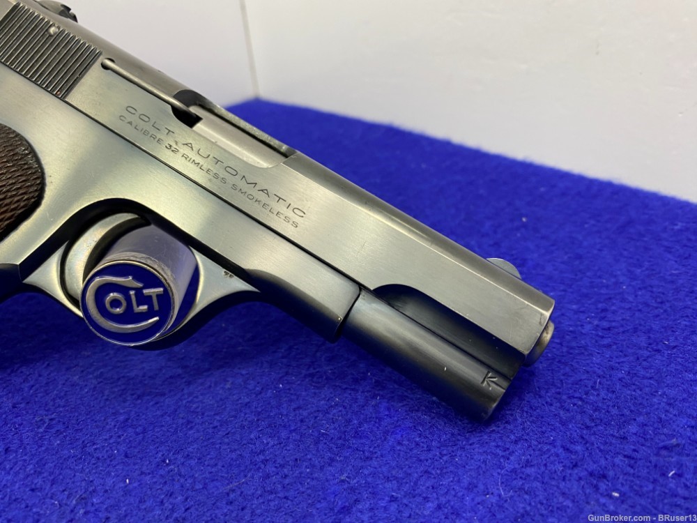1935 Colt 1903 .32 ACP Blue 3 3/4" *CLASSIC POCKET HAMMERLESS TYPE IV*-img-18