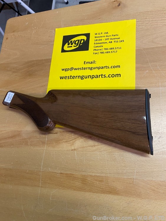 Browning parts, Auto 5, A-5 .12ga 2 3/4" buttstock, stock NOS walnut-img-0