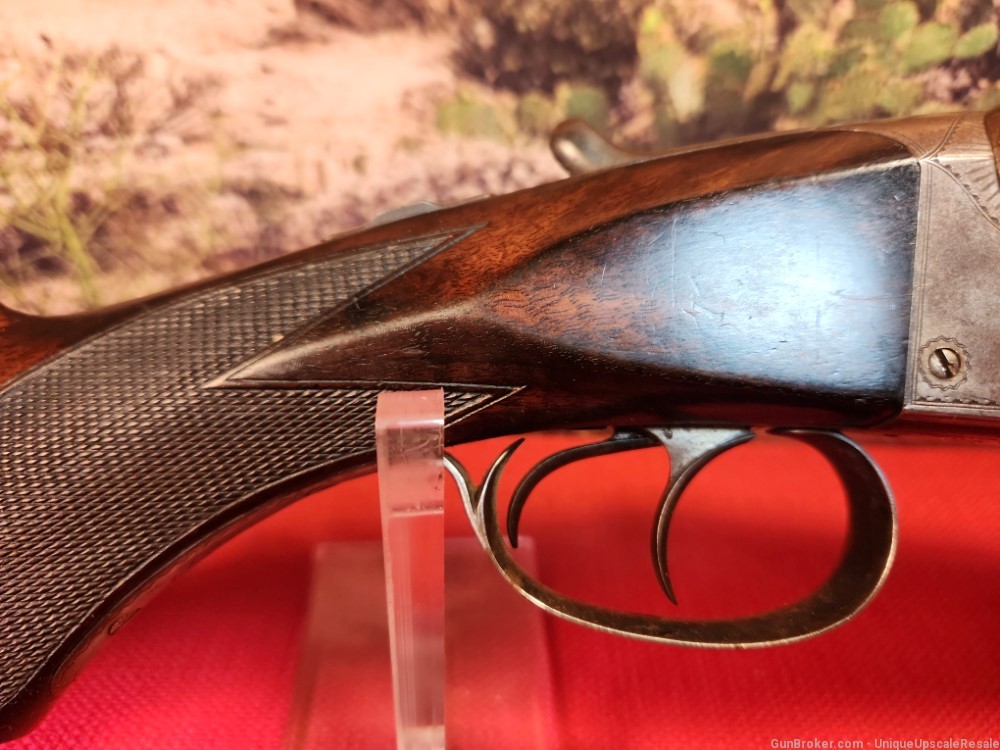 Colt 1883 hammerless double barrel 12 gauge shotgun-img-2