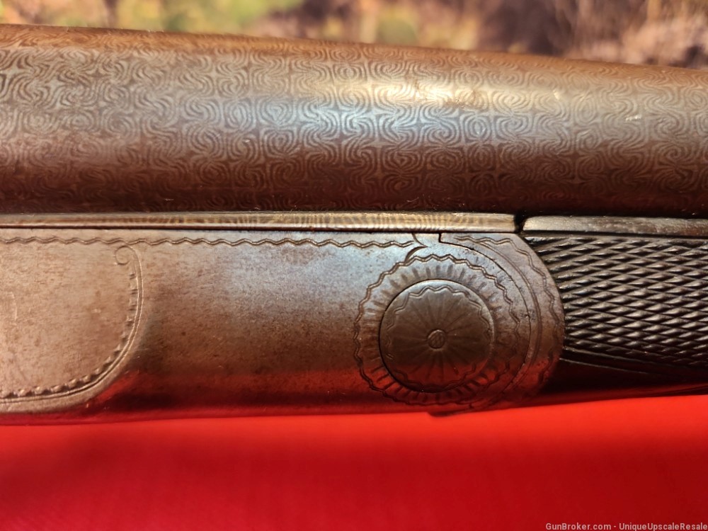 Colt 1883 hammerless double barrel 12 gauge shotgun-img-5