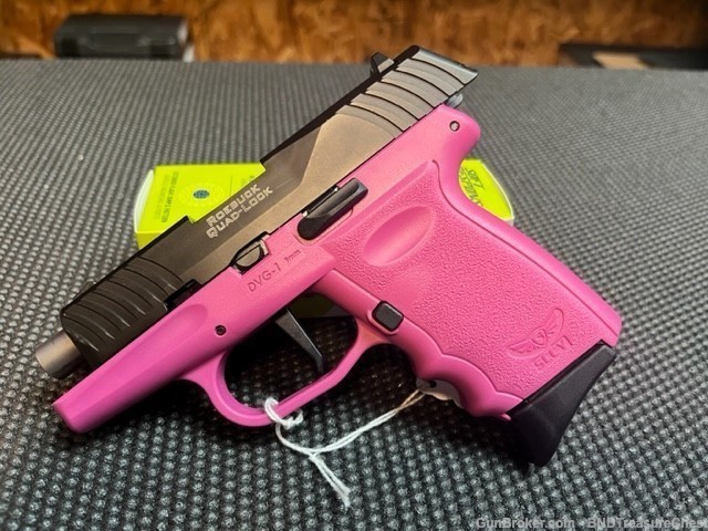 SCCY DVG-1 CB 9mm 2-10+1 Mags Black/Pink -img-0