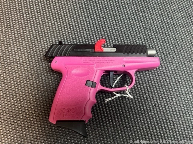 SCCY DVG-1 CB 9mm 2-10+1 Mags Black/Pink -img-2