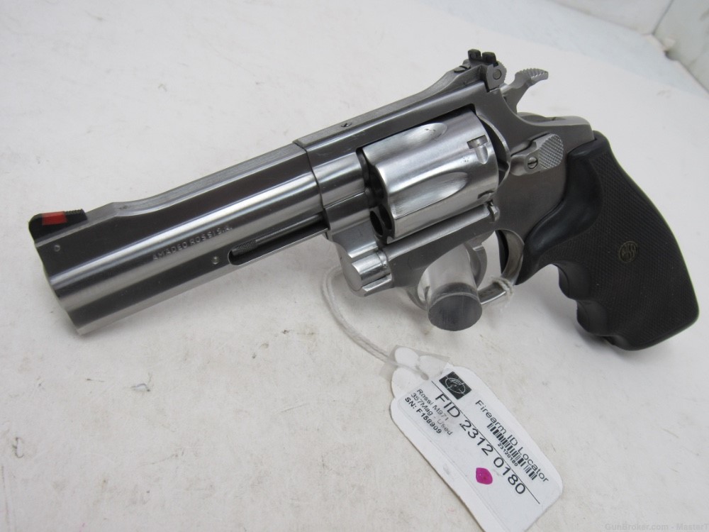  Nice Rossi M971 Stainless Pre-Lock 6”Brl 357 Mag $.01 Start No Reserve-img-0