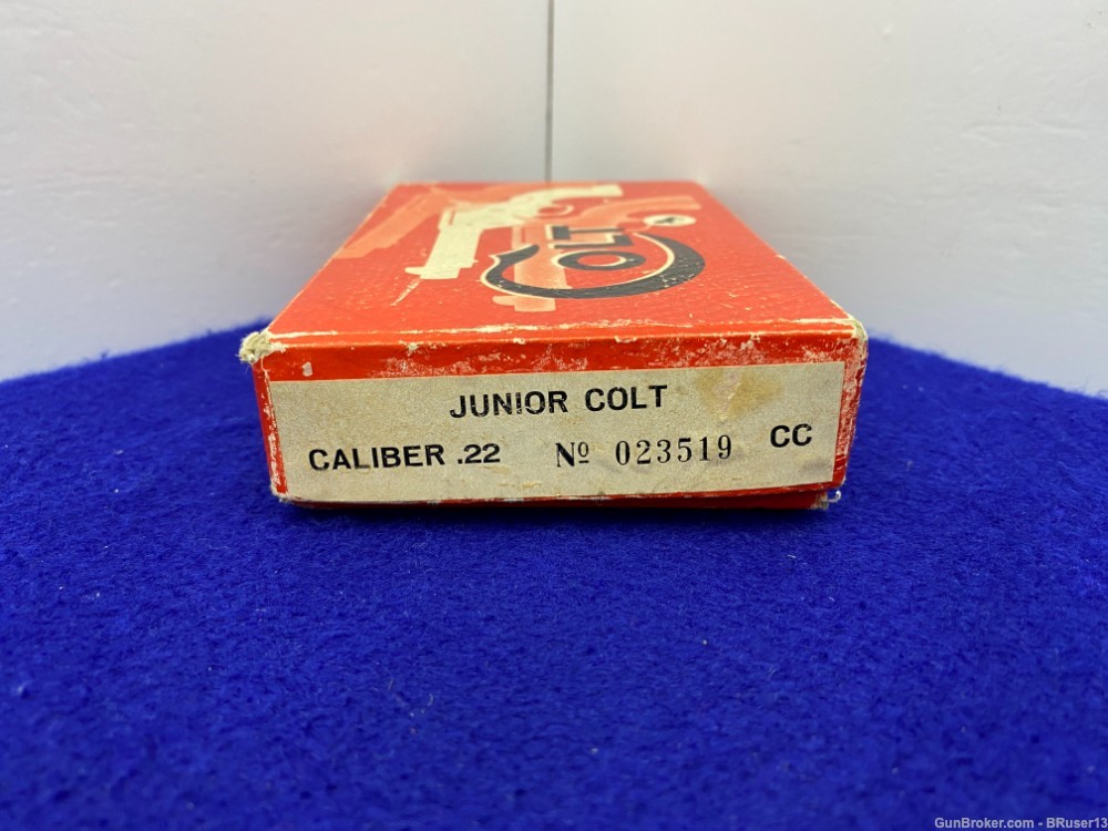 1964 Colt Junior .22 Short Blue 2 1/4" *COLLECTIBLE COLT POCKET MODEL*     -img-2