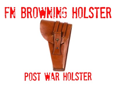FN Browning AUSTRIAN POLICE Hi-Power Holster MARKED "LGK NO"