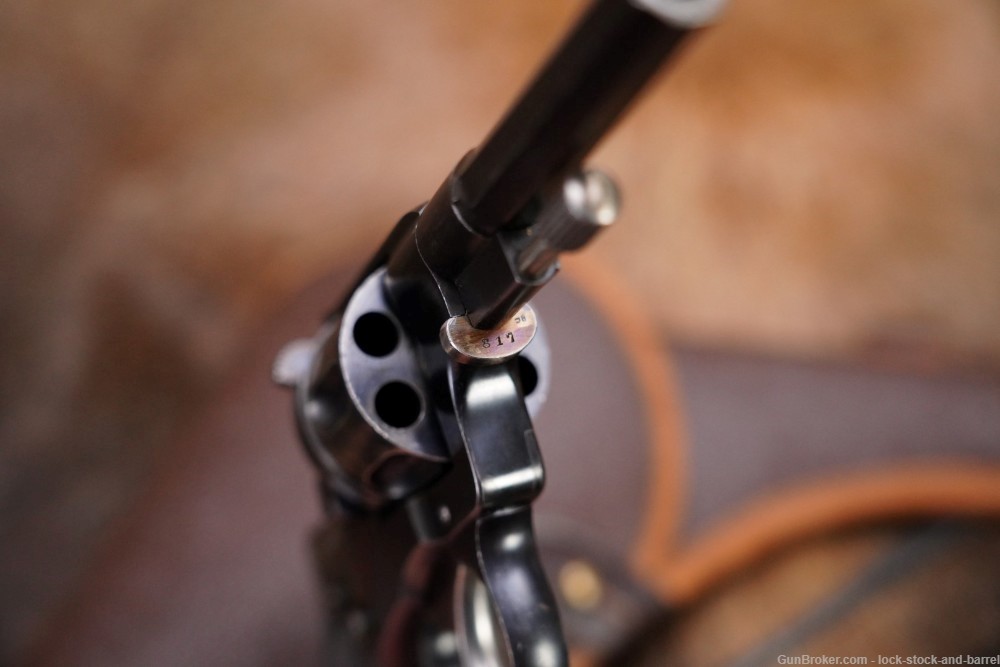 Brevet 1887 Nagant 7.5mm 4.5” DA/SA Belgian Made Revolver 1880s Antique-img-9