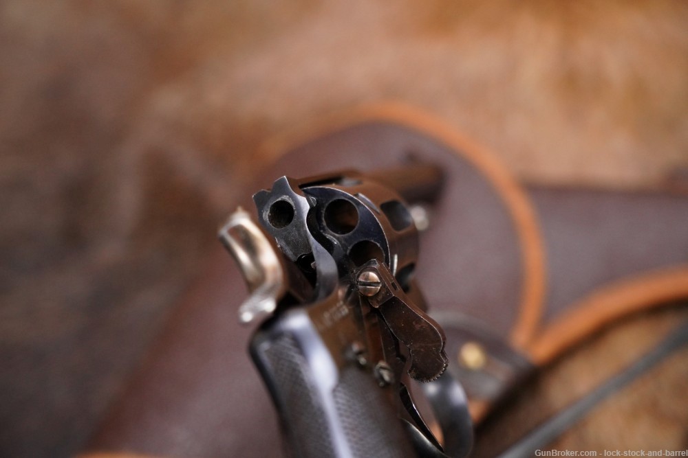 Brevet 1887 Nagant 7.5mm 4.5” DA/SA Belgian Made Revolver 1880s Antique-img-10