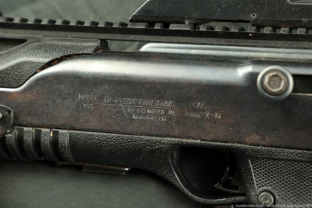 Hi Point Model 995 9mm Pistol Caliber Carbine PCC 16.75” Rifle w/ Bipod-img-25