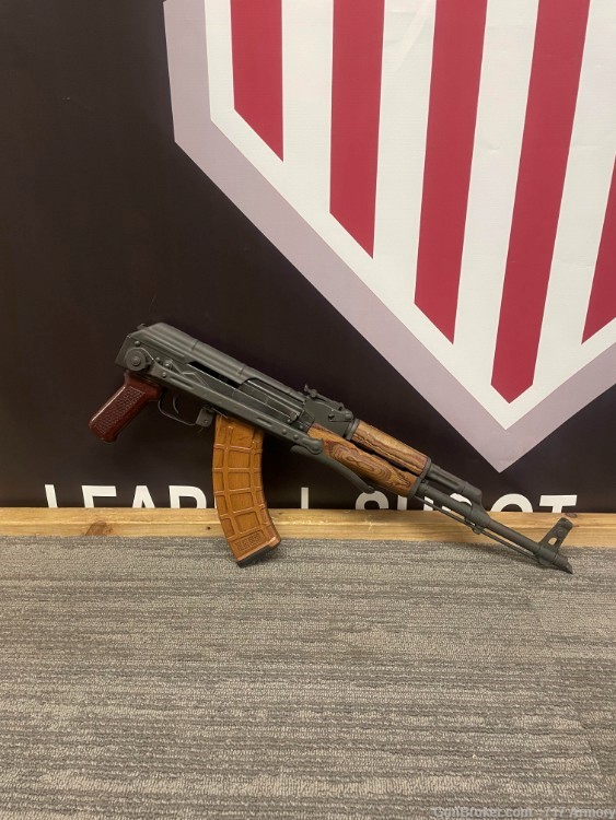 USED CENTRY ARMS AKMS UNDERFOLDER WITH CHESTRIG & SIX MAGS-img-1