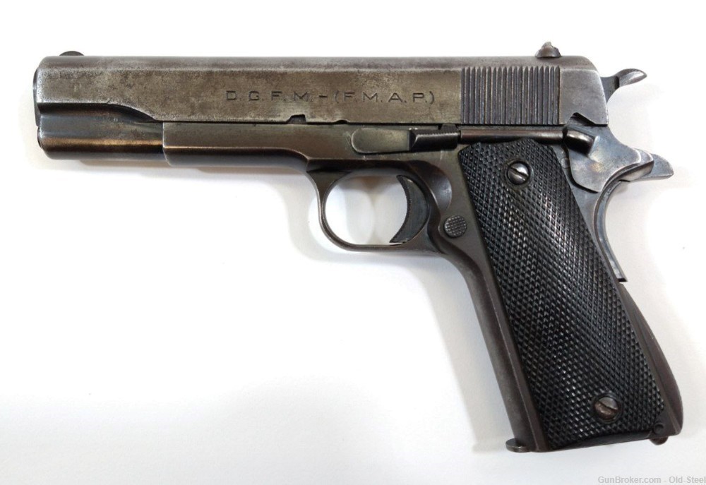 Sistema Colt Model 1927 Argentinian NAVY Made .45ACP C&R-img-0