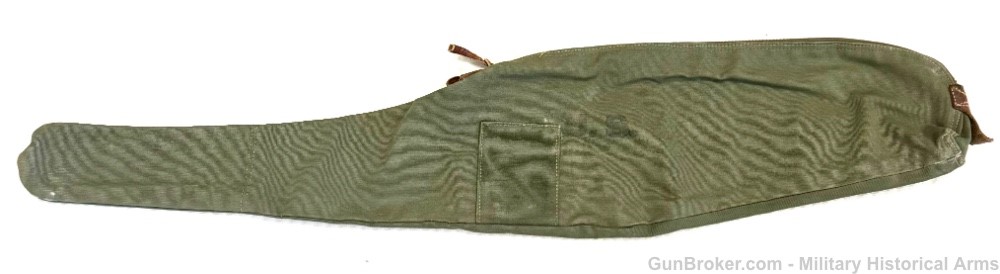 M-1 Carbine canvas carrying case, WW2 Original, 1944 dated-img-0