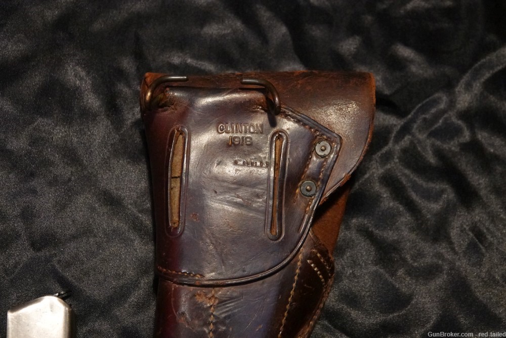 1918 WWI Colt 1911 Army Pistol Rig 45 ACP *All Original*-img-16