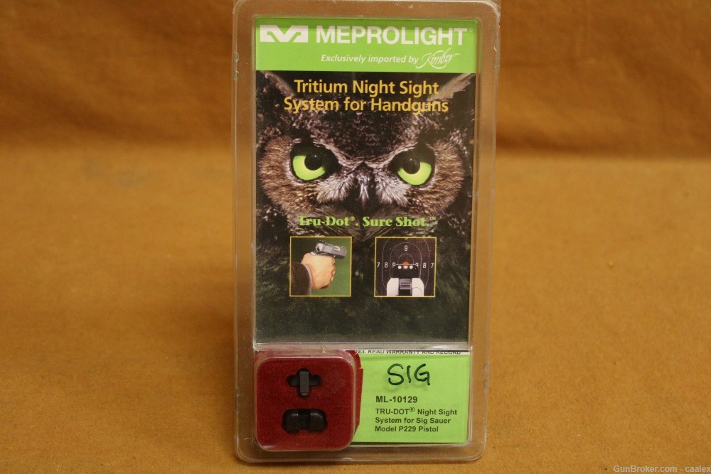 Meprolight Tritium Tru-Dot Night Sight for Sig Sauer P229 P220 P226-img-0
