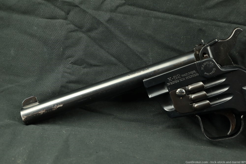 Mendoza “Buntline Style” Model K-62-10 .22 LR Single Shot Pistol C&R-img-7