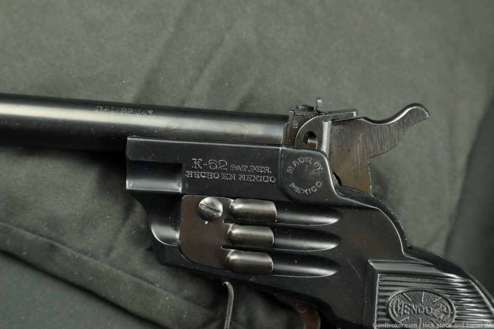 Mendoza “Buntline Style” Model K-62-10 .22 LR Single Shot Pistol C&R-img-22